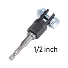 Load image into Gallery viewer, Scissor Jack Adapter With 1/2 Inch Chrome Vanadium Steel Socket Adapter Drive Impact Wrench