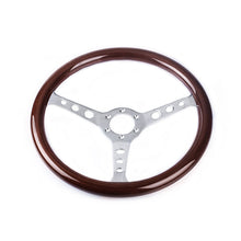 Load image into Gallery viewer, High Quality 380mm 15" Inch Grant Classic Nostalgia Style Real Wood Grain Steering Wheel with Horn Kit For Hot Rod
