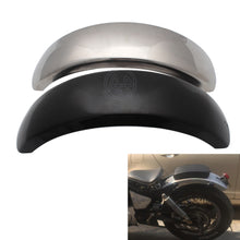 Load image into Gallery viewer, 6.1inch/15.6cm Flat Motorcycle Rear Fender Flares Trailer Motorbike Mud Flaps Splash Guard Long for Harley Bobber Chopper VTX DS