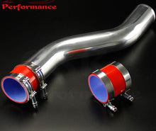 Load image into Gallery viewer, 80mm 3.15" inch 40 Degree Z / S Shape Aluminum Intercooler Pipe Piping Tube hose + Silicone hose w/ T-clamps