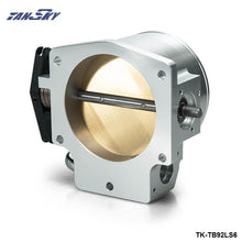 Load image into Gallery viewer, Aluminum 92MM Throttle Body For Chevy Gen III Ls1 Ls2 Ls6 Ls3 Ls Ls7 Sx Ls Cable Intake Manifold