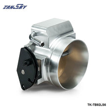 Load image into Gallery viewer, Aluminum 92MM Throttle Body For Chevy Gen III Ls1 Ls2 Ls6 Ls3 Ls Ls7 Sx Ls Cable Intake Manifold