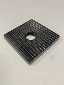 Square Serrated Washer 1/8 Increment With 1/2 Hole